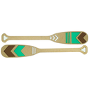 Ver imagem 2 de Remos Decorativos Grande Decoracao Parede Praia Mdf