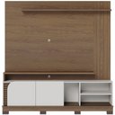 Ver imagem 2 de Estante Painel para TV 75 pol 182cm Mayer C04 Amêndoa Off White Matte - Lyam Decor
