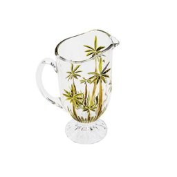 Jarra em Cristal Palm Tree Sprayed 1,5L - Wolff - 3