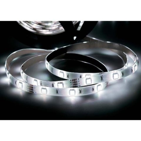 Fita Led Taschibra 30 Leds/m 2,5W 5mts Autovolt IP20 Branco