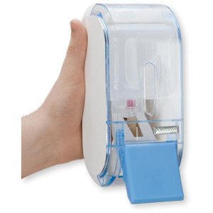 DISPENSADOR SABONETE LÍQUIDO COMPACTA AZUL Premisse