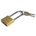 Ver imagem 2 de CADEADO DE LATÃO COM HASTE LONGA 30/50 PADO