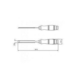 Formão 1/2" - TRAMONTINA - 2