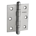 Ver imagem 1 de Dobradiça Com Rolamento Cromo Acetinado 3x2.1/2 (3025) C/3 Peças - Pado 000000000058018349