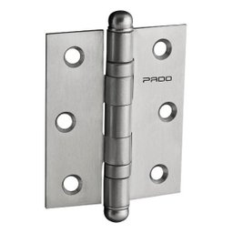 Dobradiça Com Rolamento Cromo Acetinado 3x2.1/2 (3025) C/3 Peças - Pado 000000000058018349 - 1