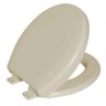 ASSENTO SANITARIO TAMPA PRIVADA ASTRA OVAL BEGE SOFT CLOSE - 1