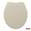 Ver imagem 2 de ASSENTO SANITARIO TAMPA PRIVADA ASTRA OVAL BEGE SOFT CLOSE