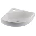 Ver imagem 1 de Lavatório Suspenso Celite Canto Oval 34X42X34cm Branco