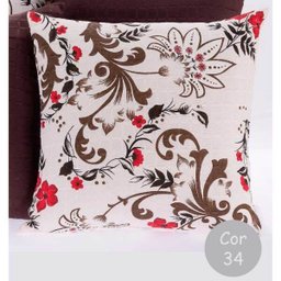Kit 04 Capas para Almofadas Gorgurinho Texturizado - Café Cor 34 - 3
