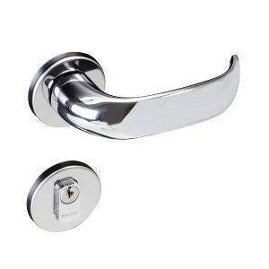 Fechadura Externa Conteporânea Zamac Ros 500-80E Cromado - Pado 54019428