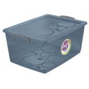 Ver imagem 1 de Organizador Bel 30L Grafite Ordene