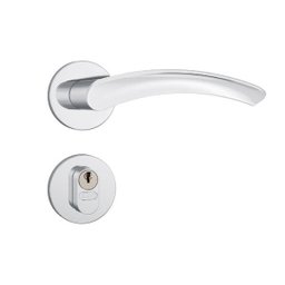 Fechadura Inox 40mm Externa Roseta 803/13 Stam - 1 Fechadura Inox 40mm Externa Roseta 803/13 Stam - 1