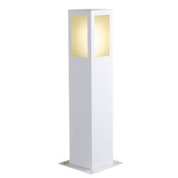 Poste Alumínio 50cm 1Xe27 Bolt Quad. PA-150 BR Ideal - 1