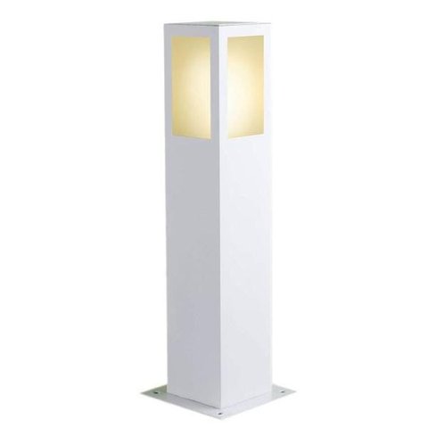Poste Alumínio 50cm 1Xe27 Bolt Quad. PA-150 BR Ideal