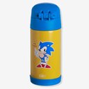 Ver imagem 2 de GARRAFA INFANTIL CLICK COM CANUDO 400ML SONIC - SEGA