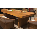 Ver imagem 1 de Mesa em U de Demolição com Pés Recuados Made Wood:comprimento 180cm X Largura 90cm X Altura 80cm