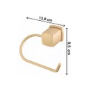 Ver imagem 3 de Porta Papel Higiênico de Cobre Block Meber Metais Marrom/Dourado