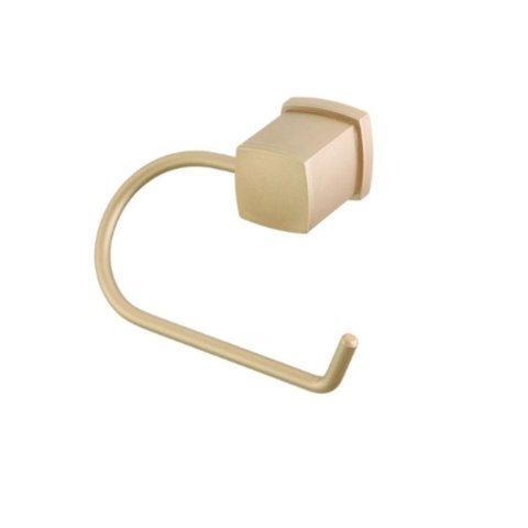Porta Papel Higiênico de Cobre Block Meber Metais Marrom/Dourado