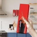 Ver imagem 3 de Refrigerante minimalista - Quadro ou placa decorativa com 4 peças - 15mm - Quadro decorativo (Borda
