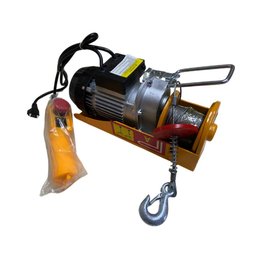 Talha Guincho Elétrico Pa200 - 100 a 200kgs, 220v, 6/12 Metros Cabo de Aço, sem Troler - 8