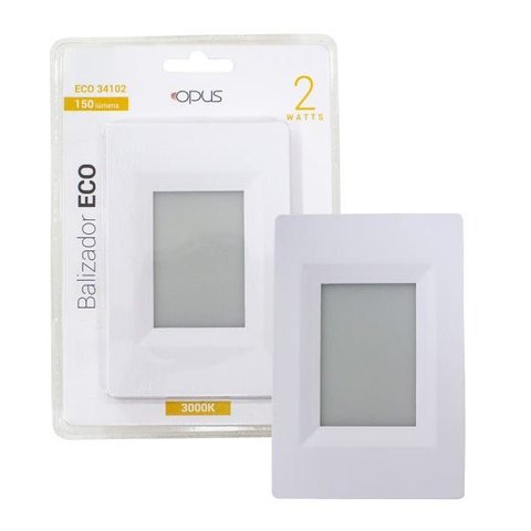 Kit 6x Luminária Balizador Led Parede Escada 3000k Caixa 4x2 St759