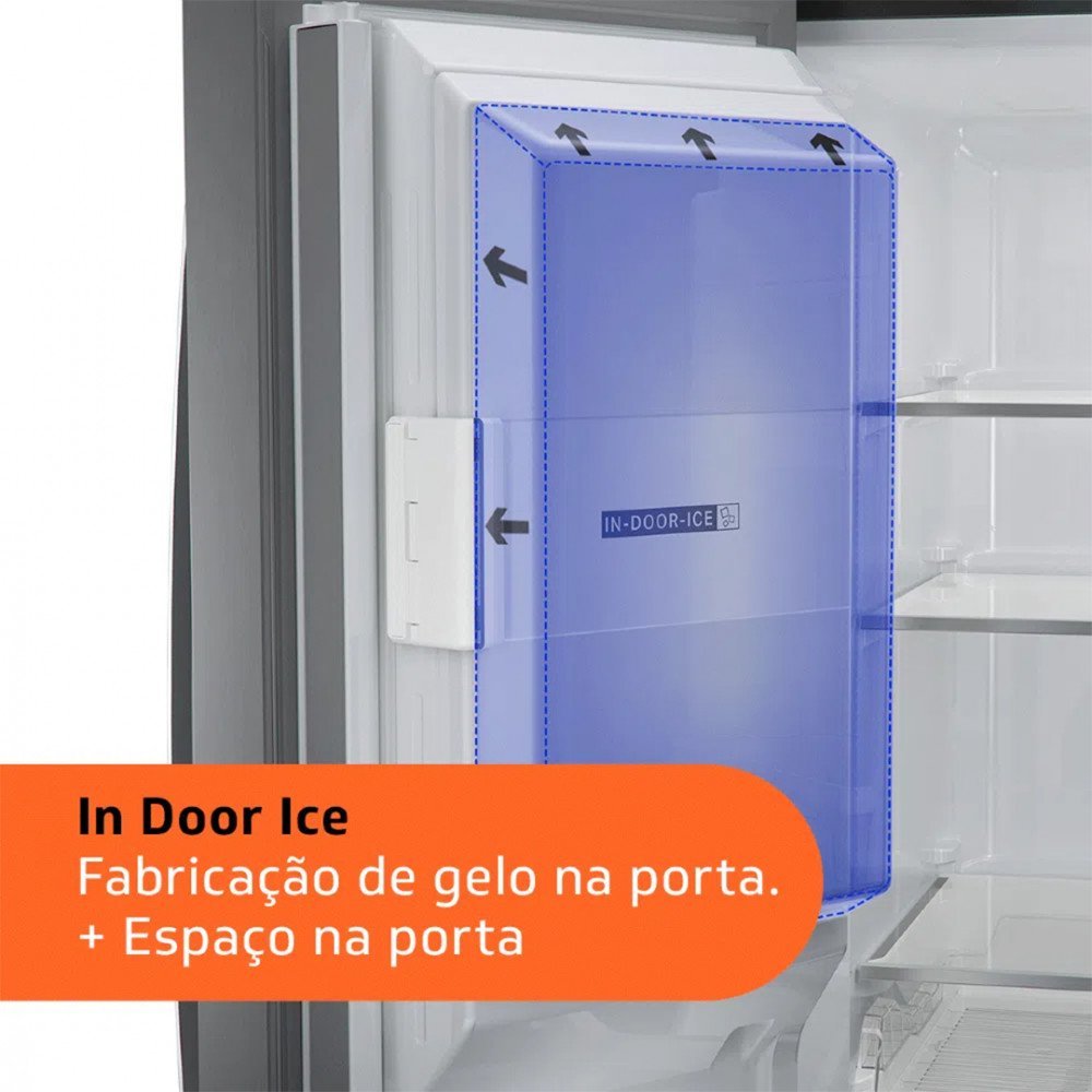 Geladeira Brastemp Frost Free French Door Inverse BRH85AKBNA - 8