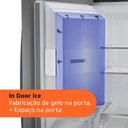 Ver mais imagens de Geladeira Brastemp French Door Frost Free Inverse 515L - Inverter - Dispenser - Cromado