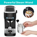 Ver imagem 4 de Casabrews Máquina de Espresso 20 Bar com Vaporizador de Leite (preto)