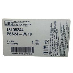 Fonte Chaveada Weg Pss24 Bivolt 24vcc 10a 24w - 5