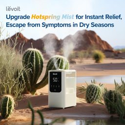 Levoit Umidificador 4.5l Ultrassônico Quente e Frio com Difusor de Óleos (branco) - 2