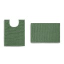 Ver imagem 1 de Jogo de Tapete Banheiro Popcorn 2 Peças Antiderrapante Cactus