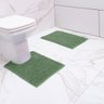 Jogo de Tapete Banheiro Popcorn 2 Peças Antiderrapante Cactus - 2