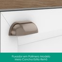Ver imagem 5 de Balcao com Tampo Canto Reto 95 Cm 1 Porta Unna Branco Poliman