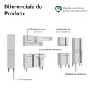 Ver imagem 4 de Armário de Cozinha Completa 325cm Branco Emilly Madesa 02 Branco