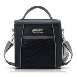Bolsa Térmica Tam. G Lisa Preto 600d Nylon Jacki Design - 1