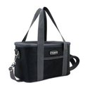 Ver imagem 2 de Bolsa Térmica Frasqueira Lancheira Marmita Preto Jacki Design