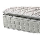 Ver imagem 3 de Conjunto Box Viúva: Colchão Espuma Anjos D33 Orthosono One Face + Base Crc Suede Black(128x188)