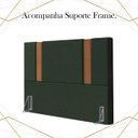 Ver imagem 5 de Cabeceira Casal 138 cm Veron Veludo Verde Soon