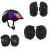 Kit de Proteção Infantil com Capacete Joelheira Cotoveleira Plus Colors - 1