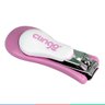 Kit Manicure Infantil Bebe Com Cortador de Unha Tesoura e Lixa A Partir do Nascimento Clingo - Rosa - 5