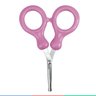 Kit Manicure Infantil Bebe Com Cortador de Unha Tesoura e Lixa A Partir do Nascimento Clingo - Rosa - 6