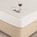 Ver imagem 1 de Protetor Impermeável de Colchão Solteiro MR 01 Peça - Branco