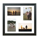 Ver imagem 2 de Kit 2 Quadros Porta Retrato Foto 10x15 Paspatur Branca 30x30