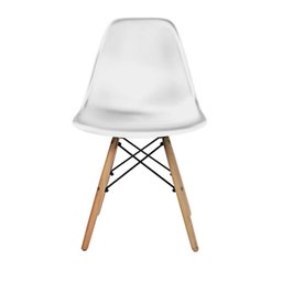 Conjunto com 2 Cadeiras Eames Prizi Lake - Branca - 2