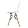 Conjunto com 2 Cadeiras Eames Prizi Lake - Branca - 3