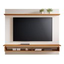 Ver imagem 1 de Painel para Tv Nt 1310 Off White com Freijó - Notável