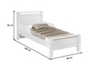 Ver imagem 4 de Mini Cama Infantil Meli Reforçada com Colchão