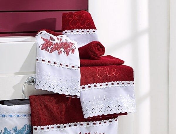 banho para bordar - Busca na Toalhas Sarah: Sua loja online para comprar as  melhores toalhas de banho Jogos e panos de prato.
