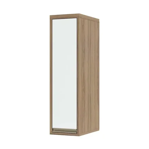 Armário Cozinha Aéreo de Parede 1 Porta 20 - Módulo Cozinha Mel - Luciane 1306:branco