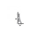 Ver imagem 2 de Rodapé de Poliestireno 441 Branco com 05cm Santa Luzia